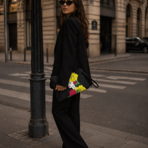 Õlakott "Lillepea" kollase lillega