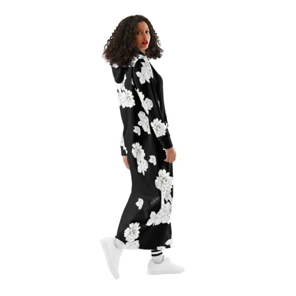Dress-kleit "Lillepea must-valge" - Image 3