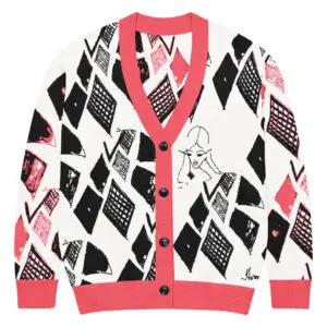 Nööpidega kudum "Sviiter selga"