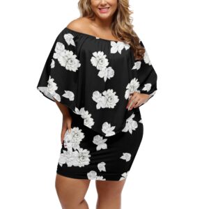 Volangiga liibuv suvekleit "Lillepea"