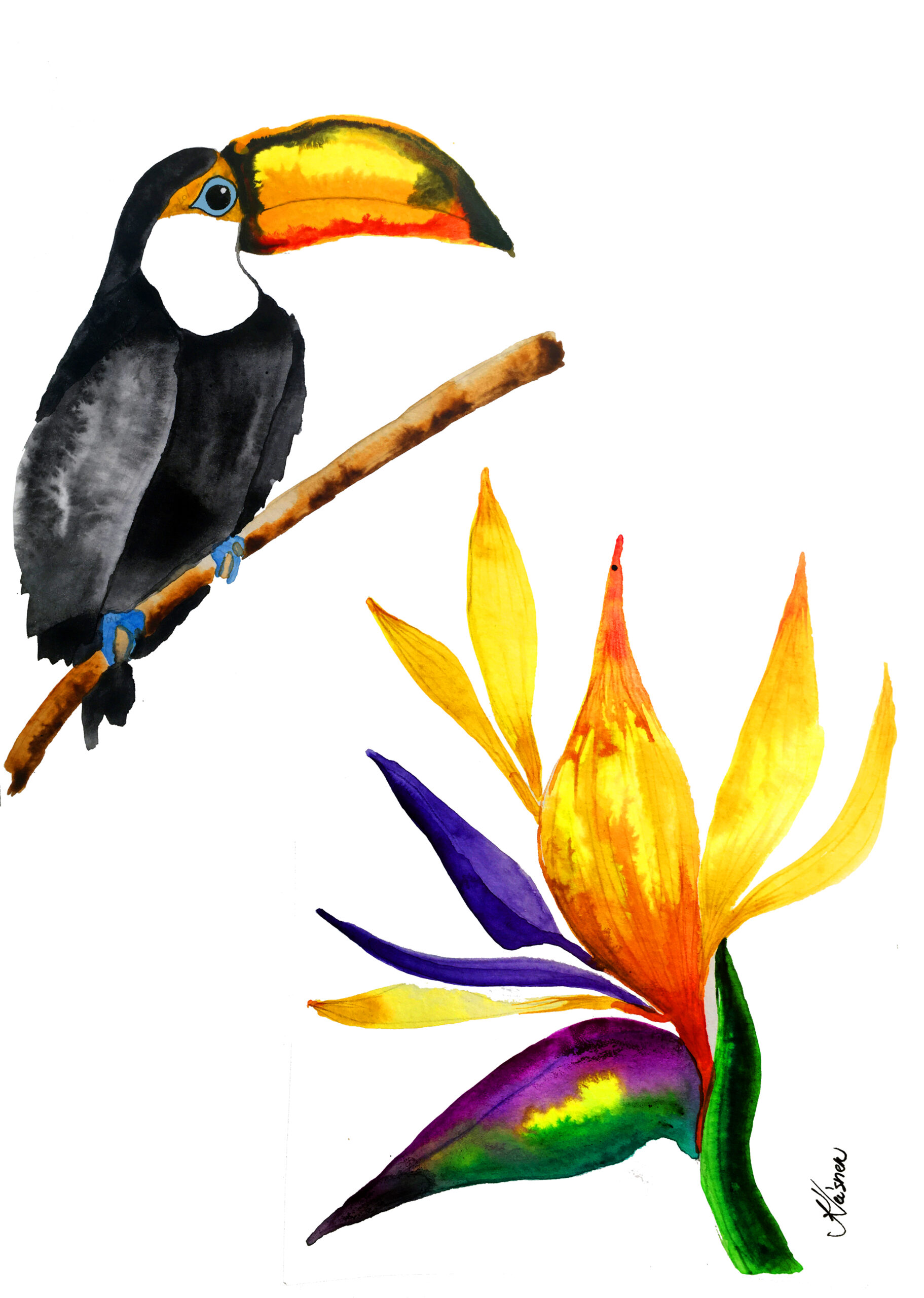 Nööpidega kudum "Džungli linnud" - Image 4