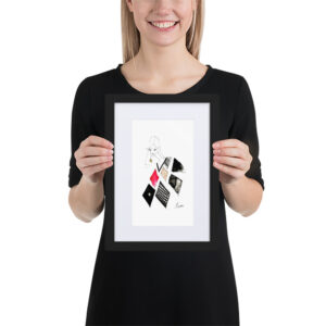 Raamitud digipilt "Sviiter selga"