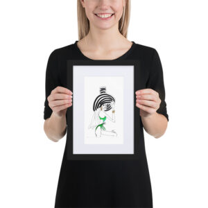 Raamitud digipilt "Triibukübar"